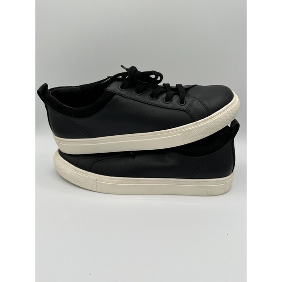 Nordstrom Rack Mens Mraaron Black Lace Up Round Toe Casual Sneakers Shoes Sz 8.5 main image 6